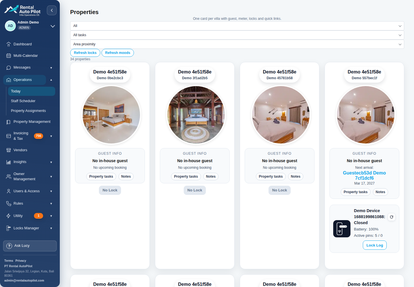 Rental AutoPilot daily field operations workspace